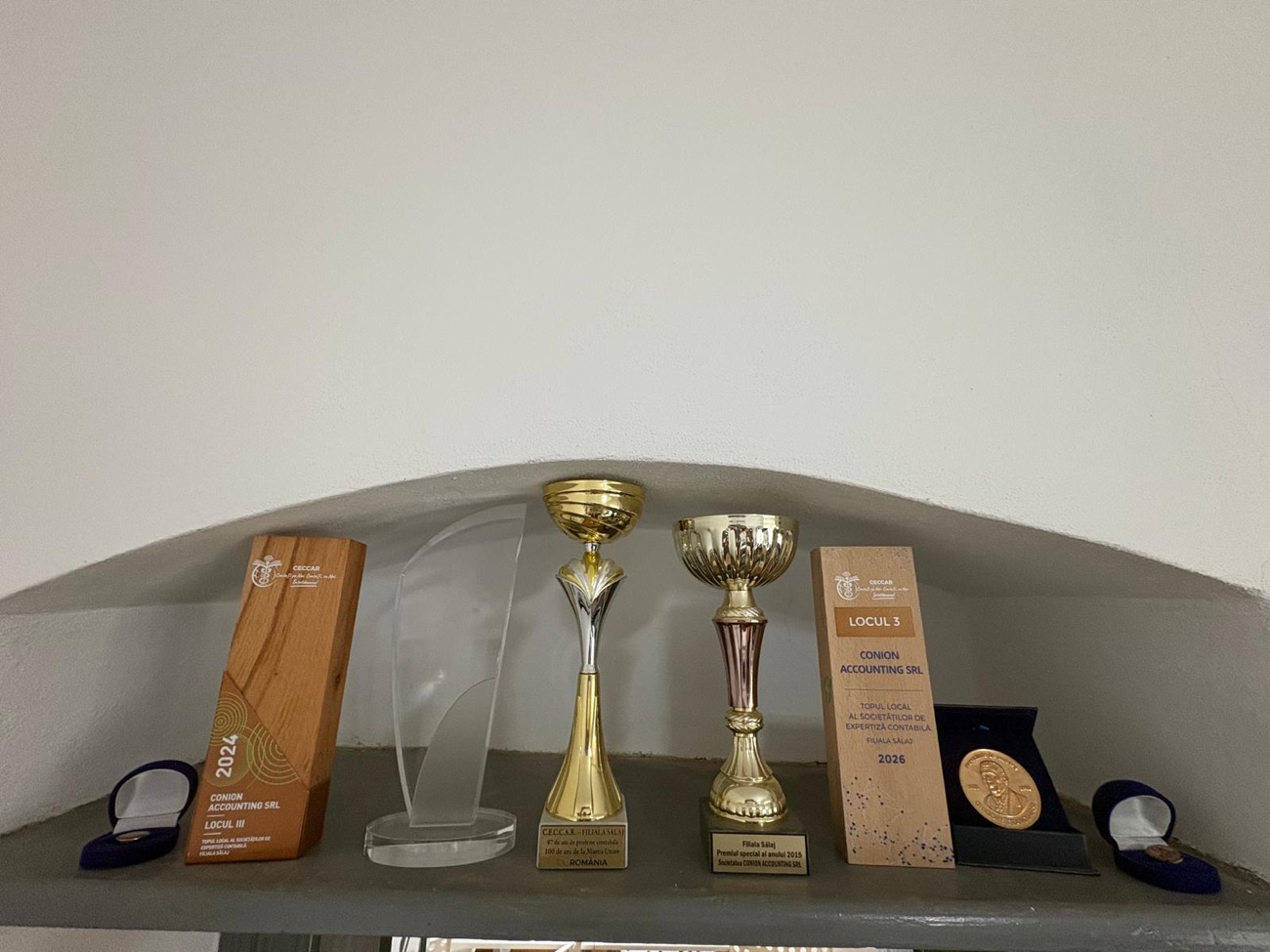 Trofeele CECCAR ale Conion Accounting, inclusiv Locul III în topul local 2024 și 2026